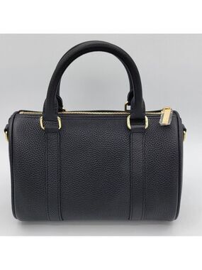DUYP Black Leather Boston Bag NEW #2625